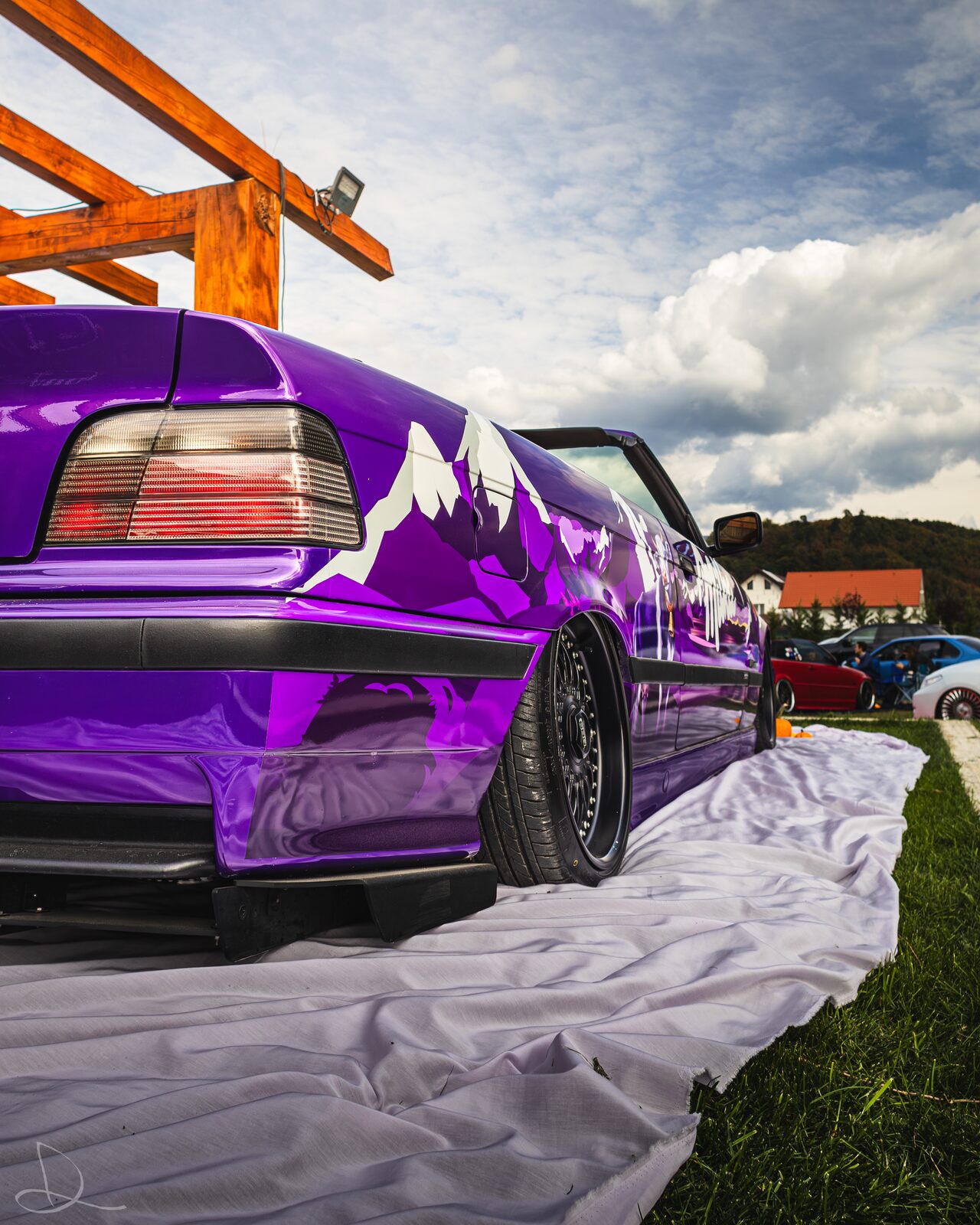 Ediția 2 — BMW E36 cabrio Milka, spate