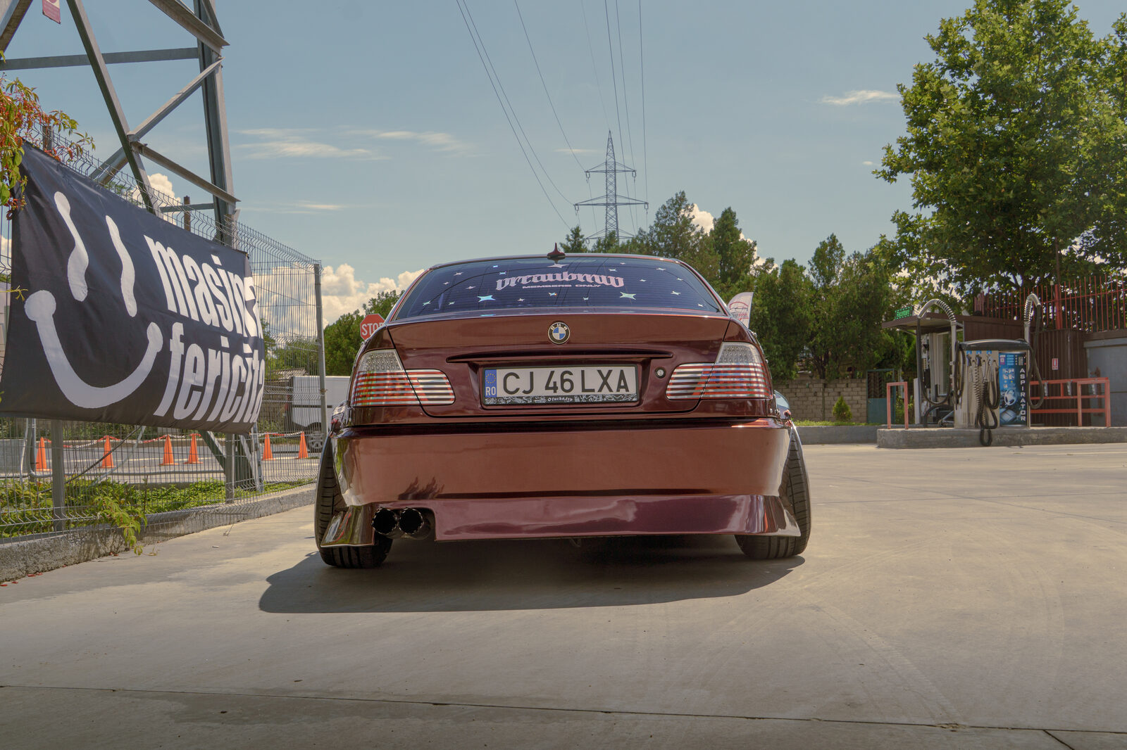 Ediția 1 — BMW E46, spate
