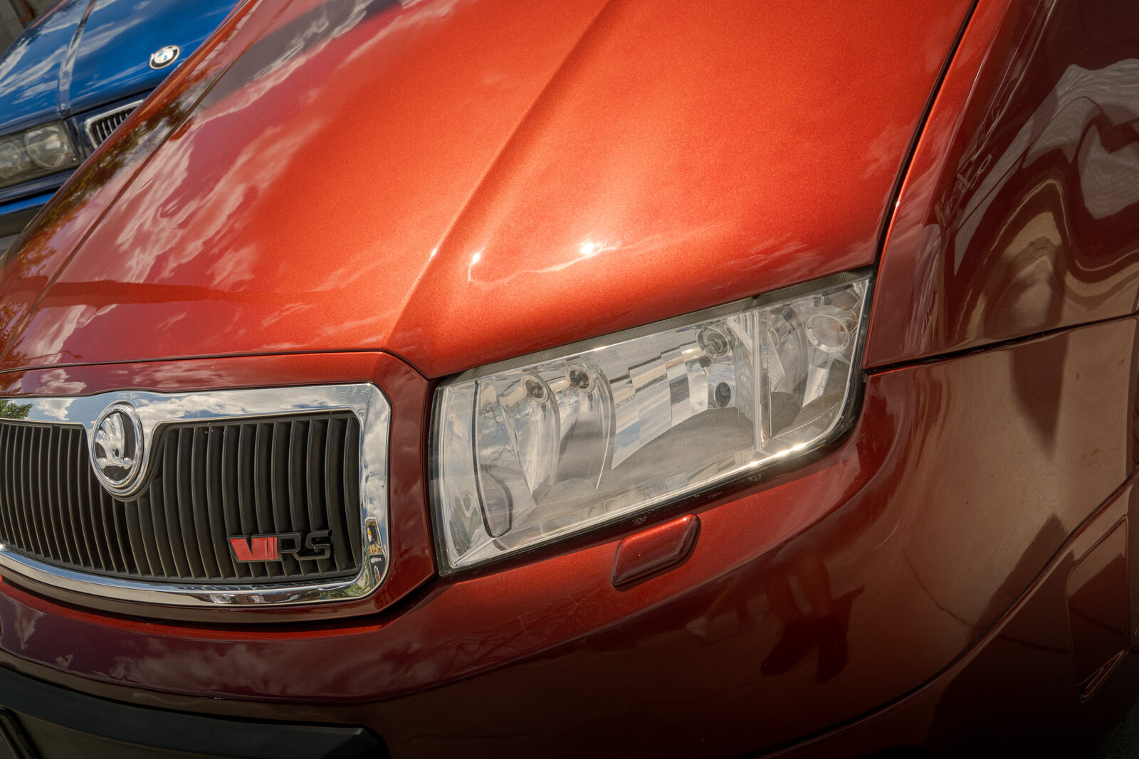 Ediția 1 — detaliu far Skoda Fabia RS